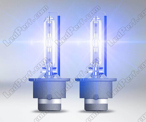 Iluminação azulada de Lâmpadas Xénon D2S Osram Xenarc Cool Blue Boost 7000K - 66240CBB-2HB