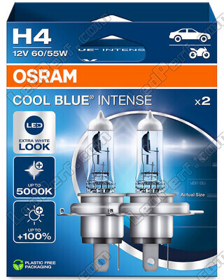 Par de lâmpadas Osram H4 Cool blue Intense Next Gen LED 5000K