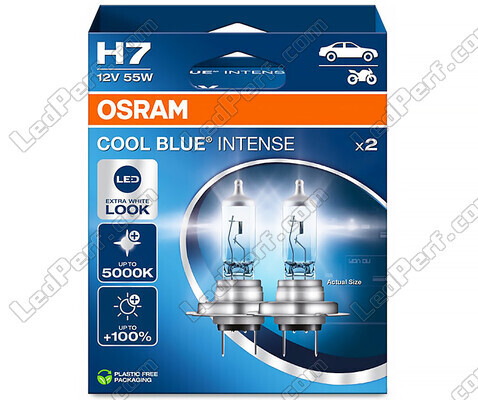 Par de lâmpadas Osram H7 Cool blue Intense Next Gen LED 5000K