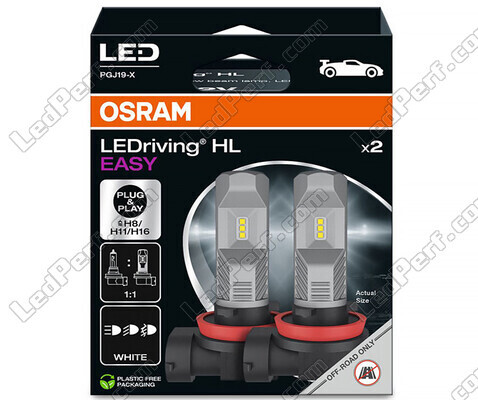 Lâmpadas LED H11 Osram LEDriving HL Easy para faróis de nevoeiro