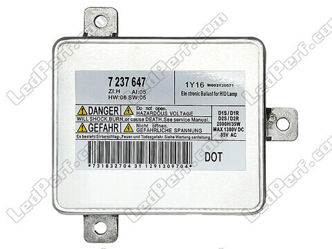 Foto frontal do lastro para xenon de BMW Serie 3 (E90 E91)