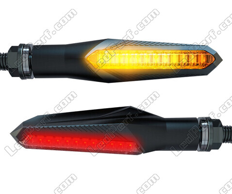Piscas LED dinâmicos 3 em 1 para Kawasaki GPZ 500 S