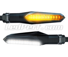Piscas LED dinâmicos + Luzes diurnas para Suzuki Intruder 800 (1992 - 2003)