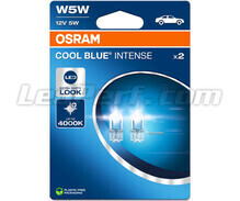 Par de lâmpadas W5W Osram Cool Blue Intense - 2825CBN-2BL