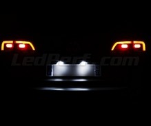 Pack LEDs (branco 6000K) chapa de matrícula traseira para Volkswagen Touran V3