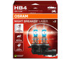 Pack de 2 Lâmpadas HB4 Osram Night Breaker Laser +150% - 9006NL-2HB