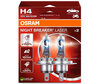 Pack de 2 Lâmpadas H4 Osram Night Breaker Laser +150% - 64193NL-2HB